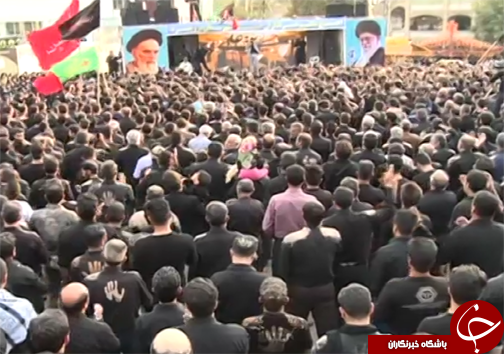 تصاویر عزاداری مردم شهرستان بروجرد در روز عاشورا