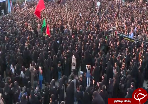 تصاویر عزاداری مردم شهرستان بروجرد در روز عاشورا