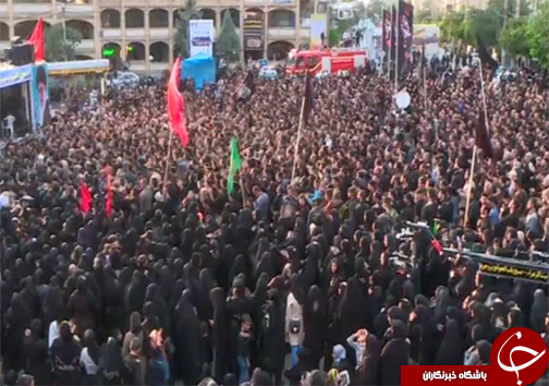 تصاویر عزاداری مردم شهرستان بروجرد در روز عاشورا