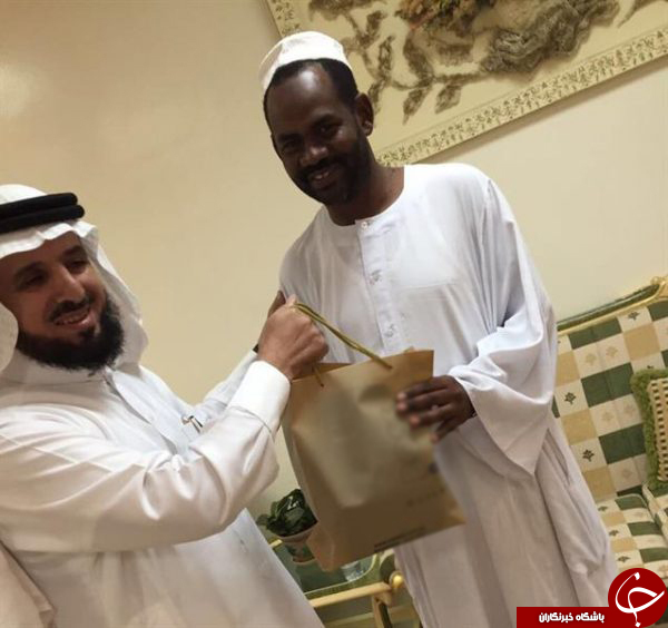 عمل تحسین برانگیز مرد سودانی موجب شگفتی شیخ سعودی شد +تصاویر
