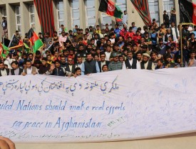 نامه&zwnj;یی 50 متری از لغمان به سازمان ملل فرستاده شد