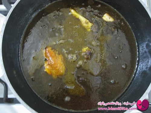 طرز تهیه خورشت فسنجان با مرغ+تصاویر