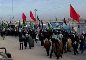 دوموکب از کردستان در مرزخسروی و کربلا از زائران پذیرایی می کنند