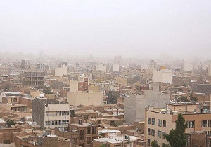 افت کیفیت هوا و کاهش دید در استان قزوین