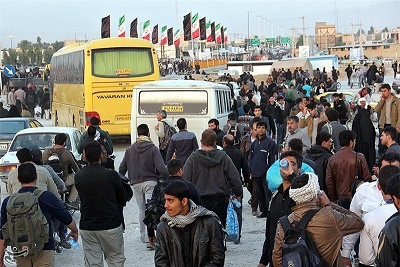 بیش از ۷۰۰ دستگاه اتوبوس خط واحد آماده خدمات‌رسانی به زائران