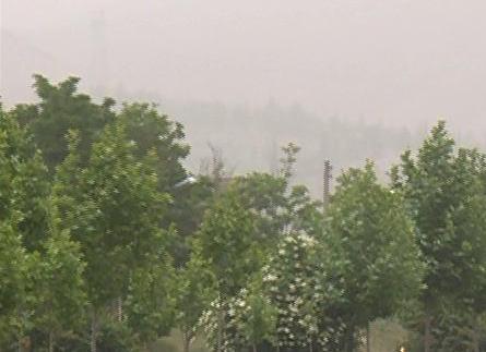 گرد وغبار همچنان مهمان ناخوانده آسمان زنجان