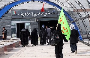 پست هلال احمر در چذابه میزبان زائران