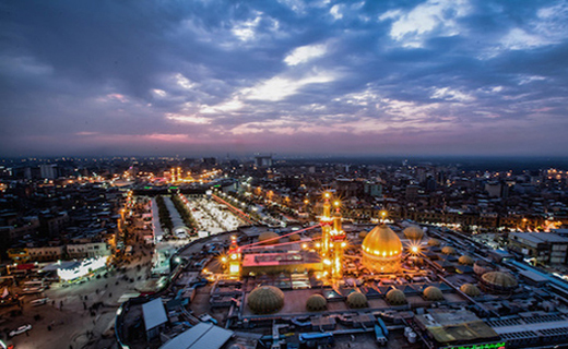 تصاویر دیدنی از حرم امام حسین (ع) در اربعین