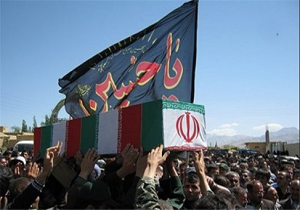 مراسم تشییع پیکر پاک 54 شهید دفاع مقدس ناجا برگزار شد