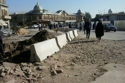 کشف سرستون ایلخانان از میدان تاریخی همدان