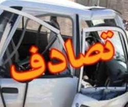 مصدوم شدن 4نفر براثر سانحه رانندگی