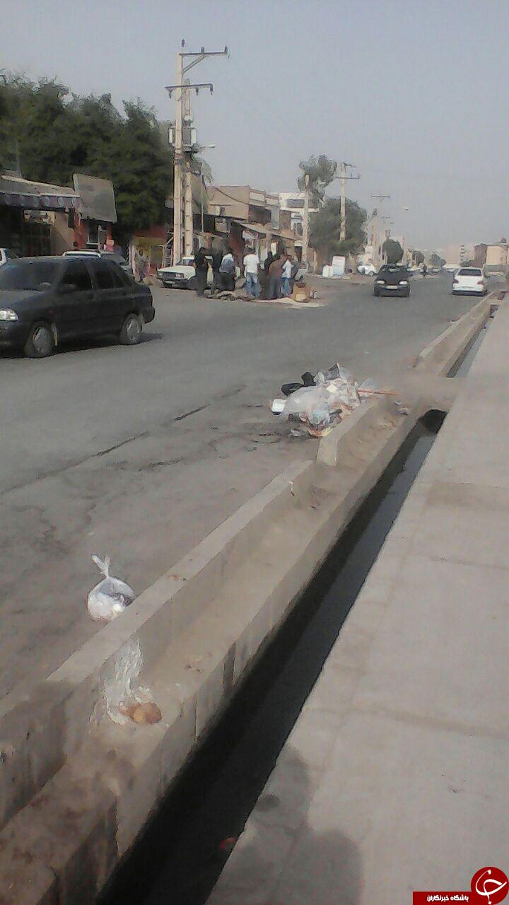 تصاویری از وضعیت نامناسب بهداشت در پردیس