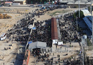 تردد ۶۲۶ هزار زائر از مرز مهران