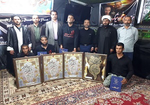 بازدید جانشین و معاون نظامی و هماهنگ کننده اداره عقیدتی سیاسی نیروی دریایی ارتش از شلمچه