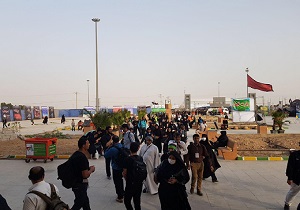 خروج بیش از 500هزار زائر اربعین حسینی از 2مرز شلمچه وچذابه