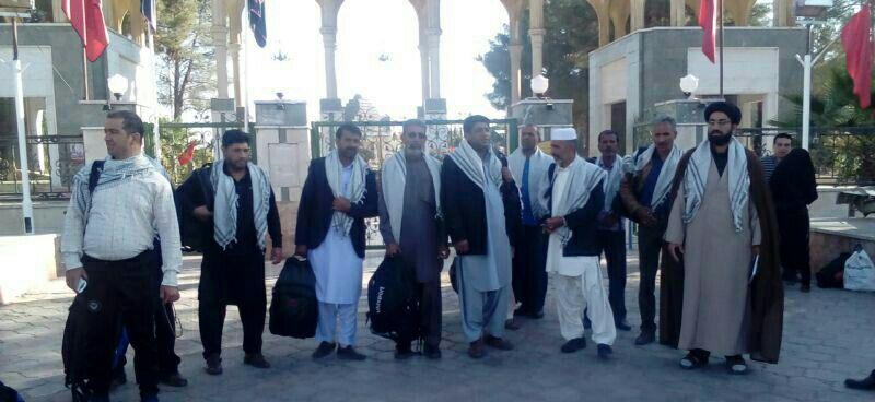 اهل تسنن استان کرمان راهی پیاده روی اربعین شدند