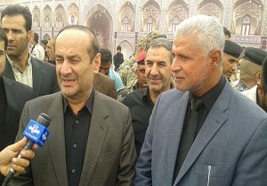 بازدید استاندار ایلام و واسط عراق از پایانه مرزی مهران
