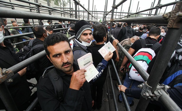 تردد ۴۷ درصد زائران اربعین از مرز مهران