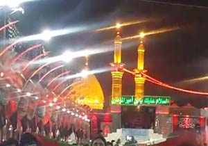 نمایی از لحظات ناب عاشقی در بین‌الحرمین + فیلم