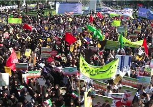 مسیر های راهپیمایی 13 آبان در استان سمنان