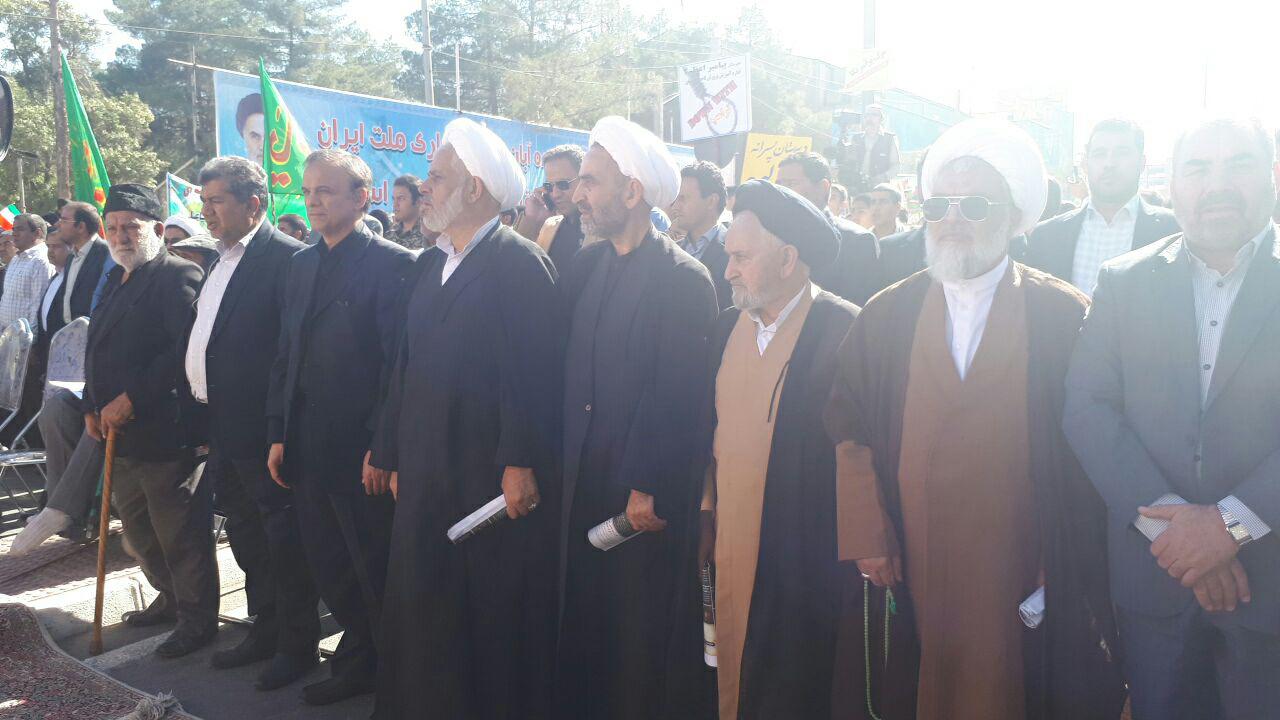 آغاز راهپیمایی یوم الله ۱۳ آبان