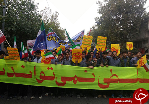 جلوه هایی از راهپیمایی روز مبارزه با استکبار جهانی +تصاویر