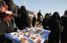 توزیع روزانه 15 هزار غذای گرم در موکب فاطمه الزهرا