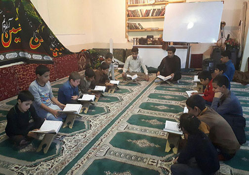 برگزاری کلاس های  آموزش قرآن در مناطق محروم خرم&zwnj;آباد + تصاویر