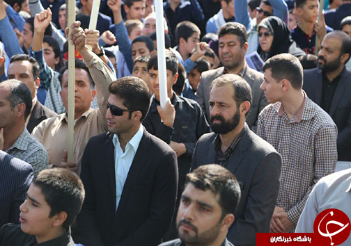 فریاد مرگ بر استکبار در فارس