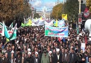 راهپیمایی 13 آبان ماه در خلخال