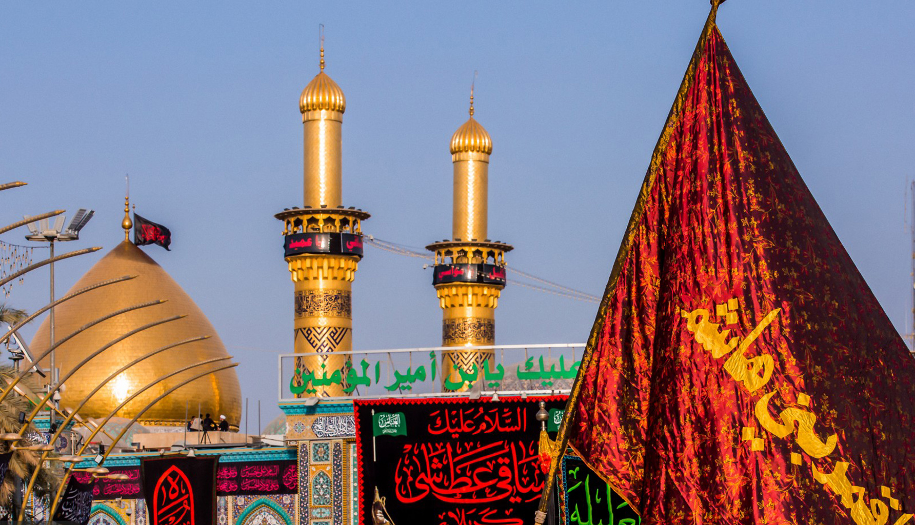 تصاویر دیدنی از حرم حضرت اباالفضل (ع) در اربعین