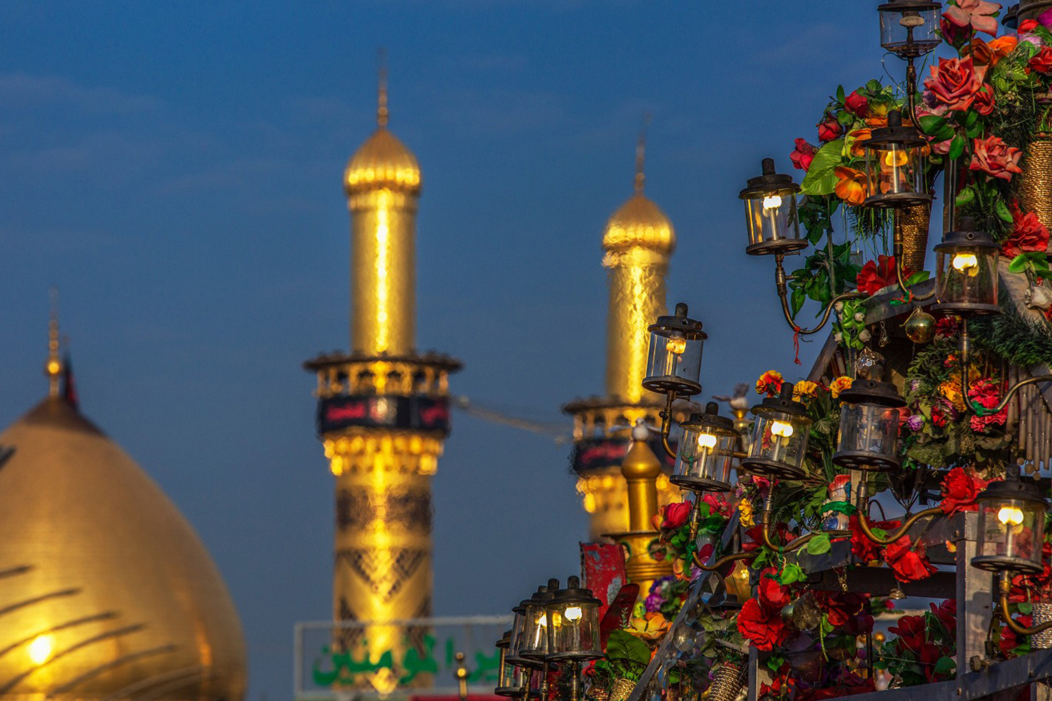تصاویر دیدنی از حرم حضرت اباالفضل (ع) در اربعین