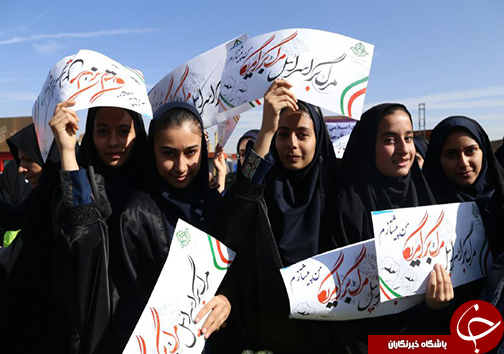 فریاد مرگ بر استکبار در فارس