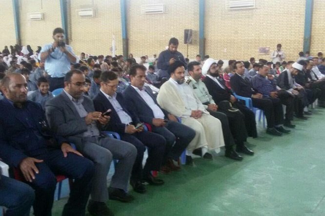 راهپیمایی ۱۳ آبان در پایتخت انرژی کشور برگزار شد