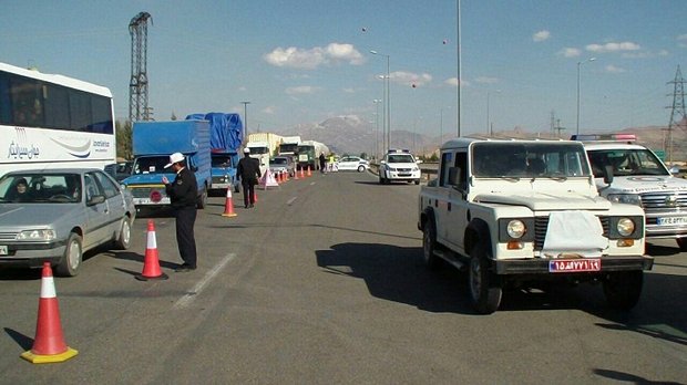 استقبال زائران از مسیر قلاجه - ایوان