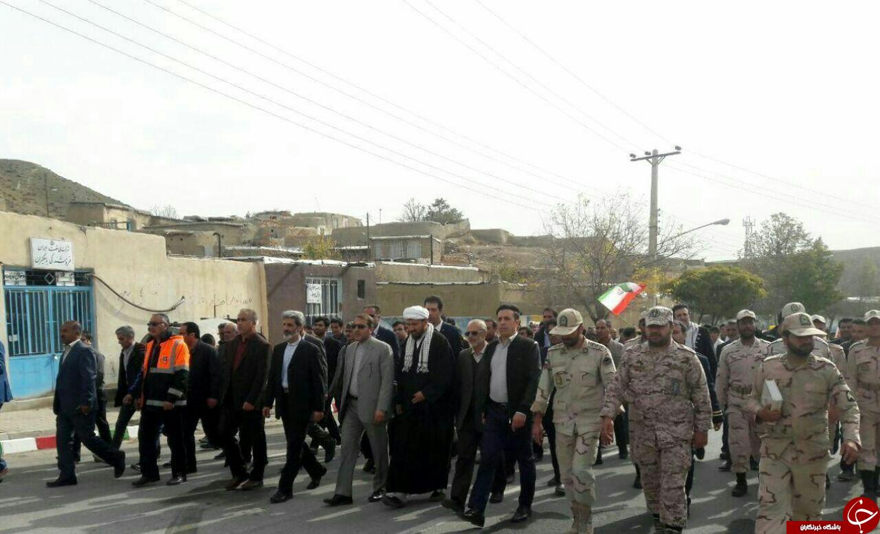برگزاری مراسم ۱۳ آبان در باجگیران خراسان رضوی