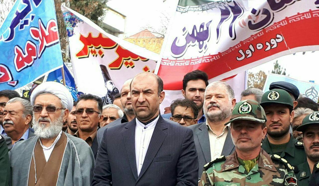 مراسم راهپیمایی یوم الله 13 آبان در شهرستان قوچان