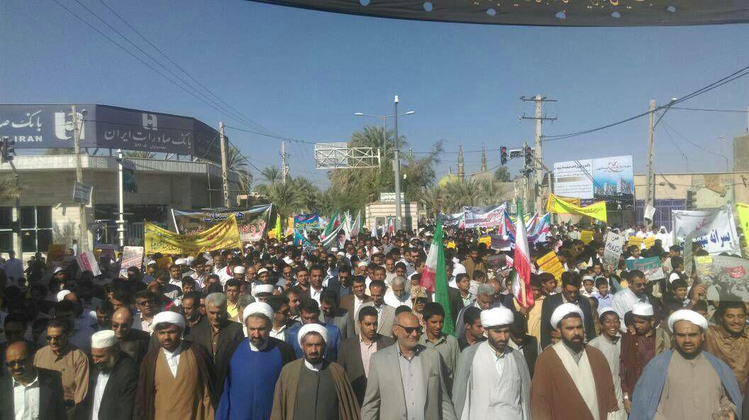 حضور پرشور ملت ایران در راهپیمایی ۱۳ آبان پاسخی محکم به یاوه گویی&zwnj;های ترامپ بود