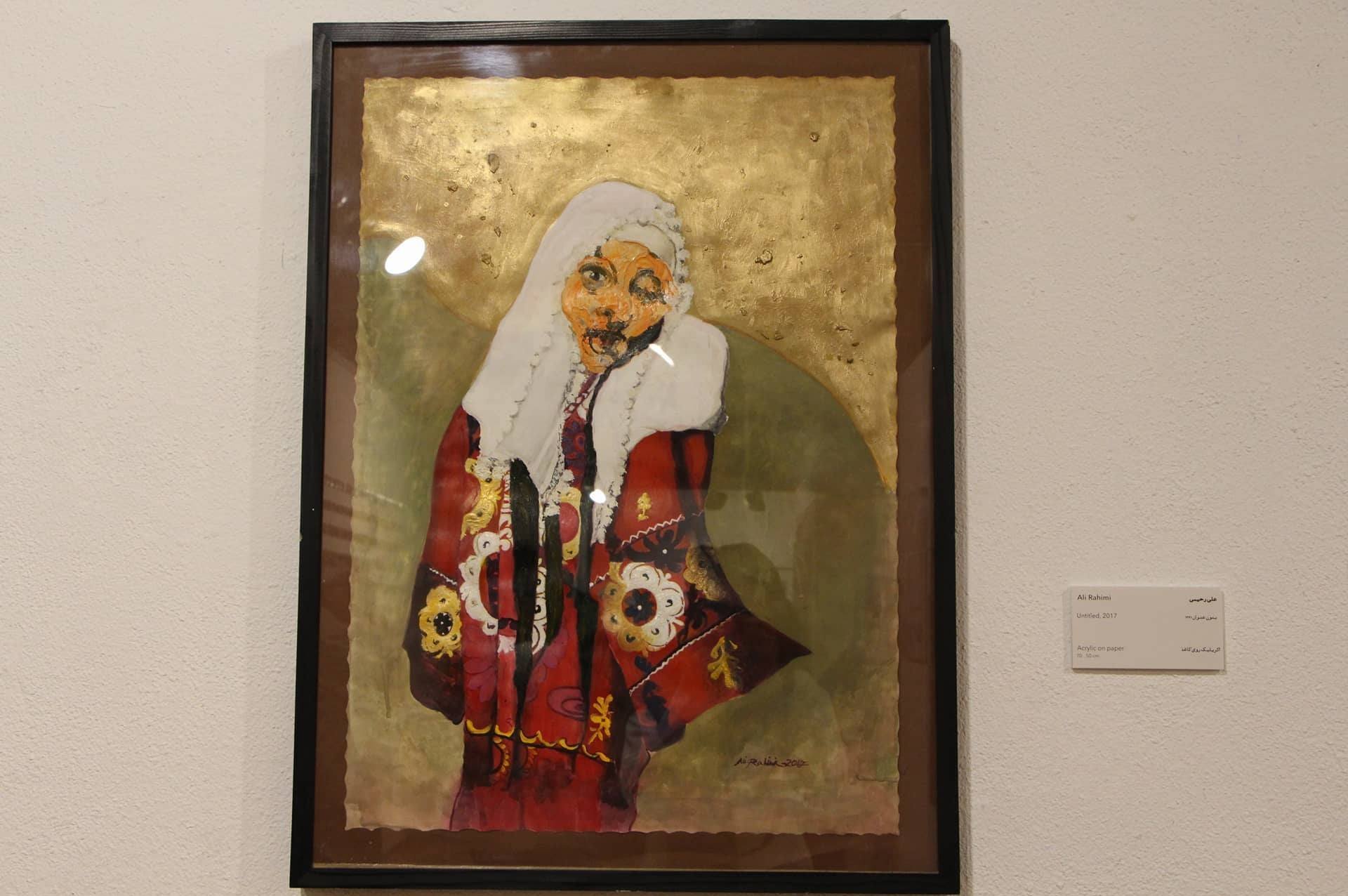 گزارش تصویری از نمایشگاه هنرمندان افغانستانی در تهران