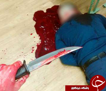 رقص چاقوی نهنگ آبی با صدای اره برقی کلاس درس را به خون کشید+تصاویر