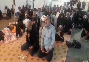 مراسم زیارت عاشورا در موکب حضرت ابوالفضل‌ (ع) + فیلم