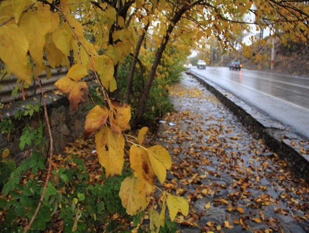 طبیعت زیبای پاییزی در همدان