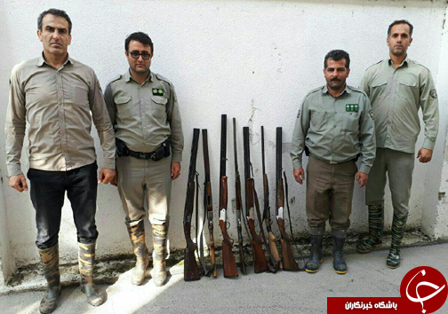 ۴۳ شکارچی غیرمجاز در دام محیط بانان مازندران ۴۳ شکارچی غیرمجاز در دام محیط بانان مازندران