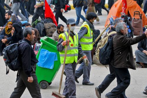 خدمات دهی شهرداری تهران در کوفه