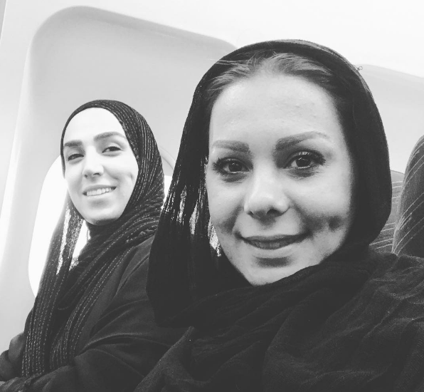 عکس بازیگران مشهور در پیاده روی اربعین حسینی 96
