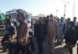 ضربات چماق پلیس پاکستان 7 زائر را راهی بیمارستان کرد