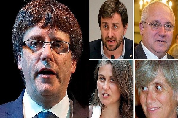 آزادی رهبر سابق کاتالونیا توسط پلیس بلژیک