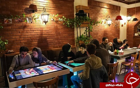 اولین رستوران رباتیک ایران