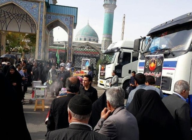پذیرای از مسافران طریق الحسین با روزانه هزارو ۲۰۰ پرس غذای گرم در اراک