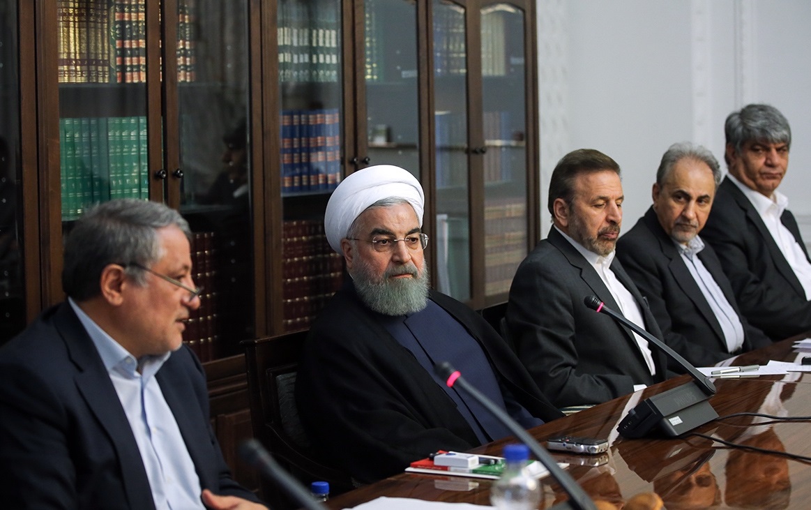اعضای شورای شهر تهران با روحانی دیدار کردند